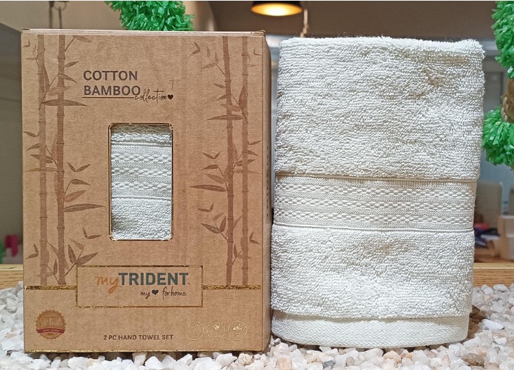 Bamboo Cotton Hand Towel Set